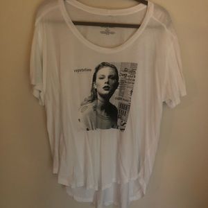 Taylor Swift reputation album cover shirt